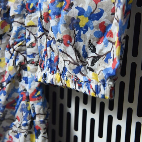 MARANT ETOILE DAMIANI FLORAL PATTERN MIDI SKIRT - Picture 11 of 16